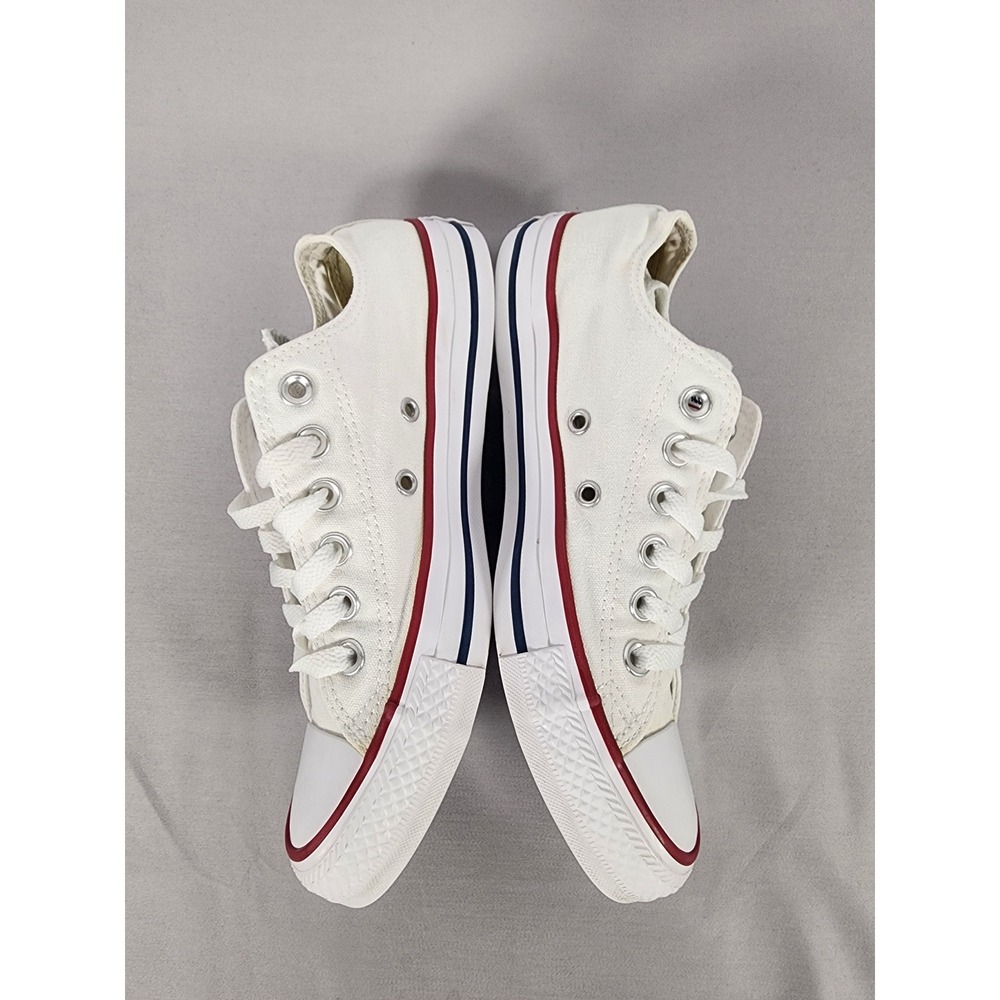 Converse Chuck Taylor All Star Low Top Sneakers White Canvas M9696 Mens 5 Wo 7 - Picture 7 of 14